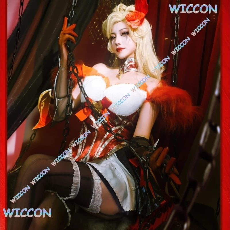 

Mag/League OfLeg Ends Cosplay Western Shadow Evelynn Cosplay Costume Widow Cosplay Outfit Halloween Role Christmas