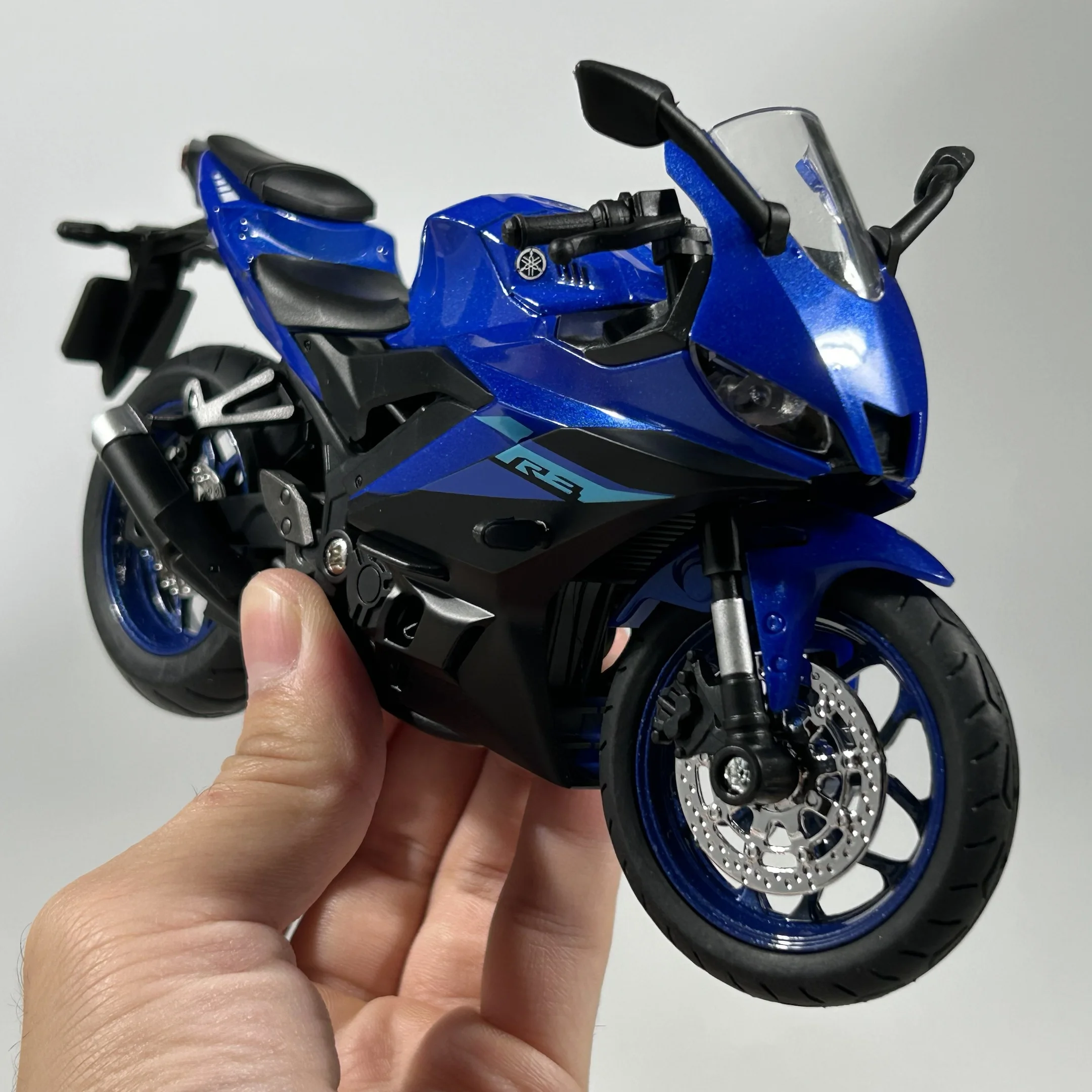 1:12 ياماها YZF R3 دراجة نارية رياضية سبيكة معدنية دييكاست نموذج سباق الدراجات النارية المقتنيات شاشة لسطح المكتب الديكور الحاضر #1