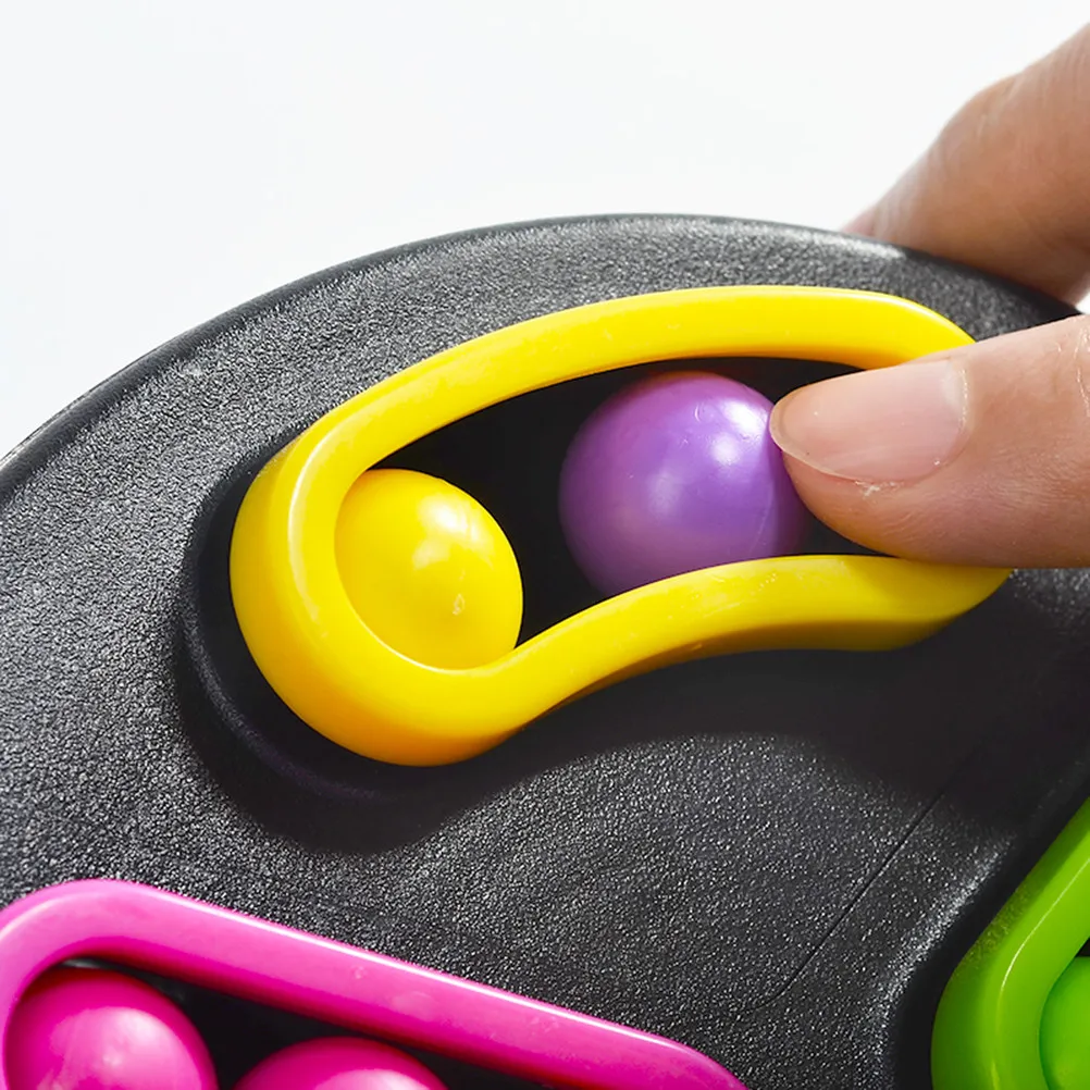 

1 Box Rotating Bead Maze Puzzle Educational Brain Teaser Game for Kids Adults Stress Relief Fine Motor Skills Development Fun