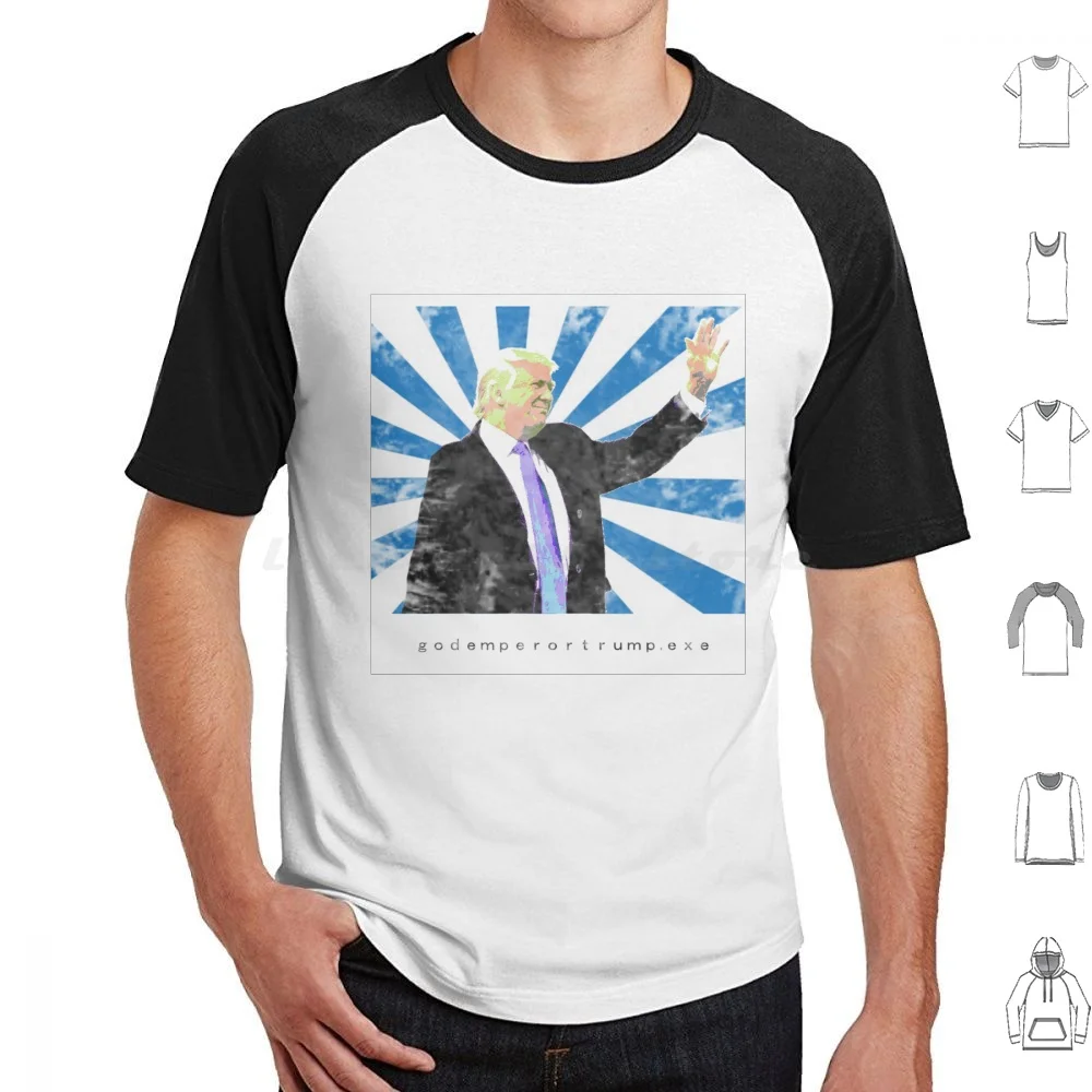Ｇｏｄεｍpilerotrump.ｇｇ T-shirt 6XL de algodón, camiseta genial, Trump, política, Hillary 2017, republicano, DNC, ¡Viva el Presidente!, memes estéticos