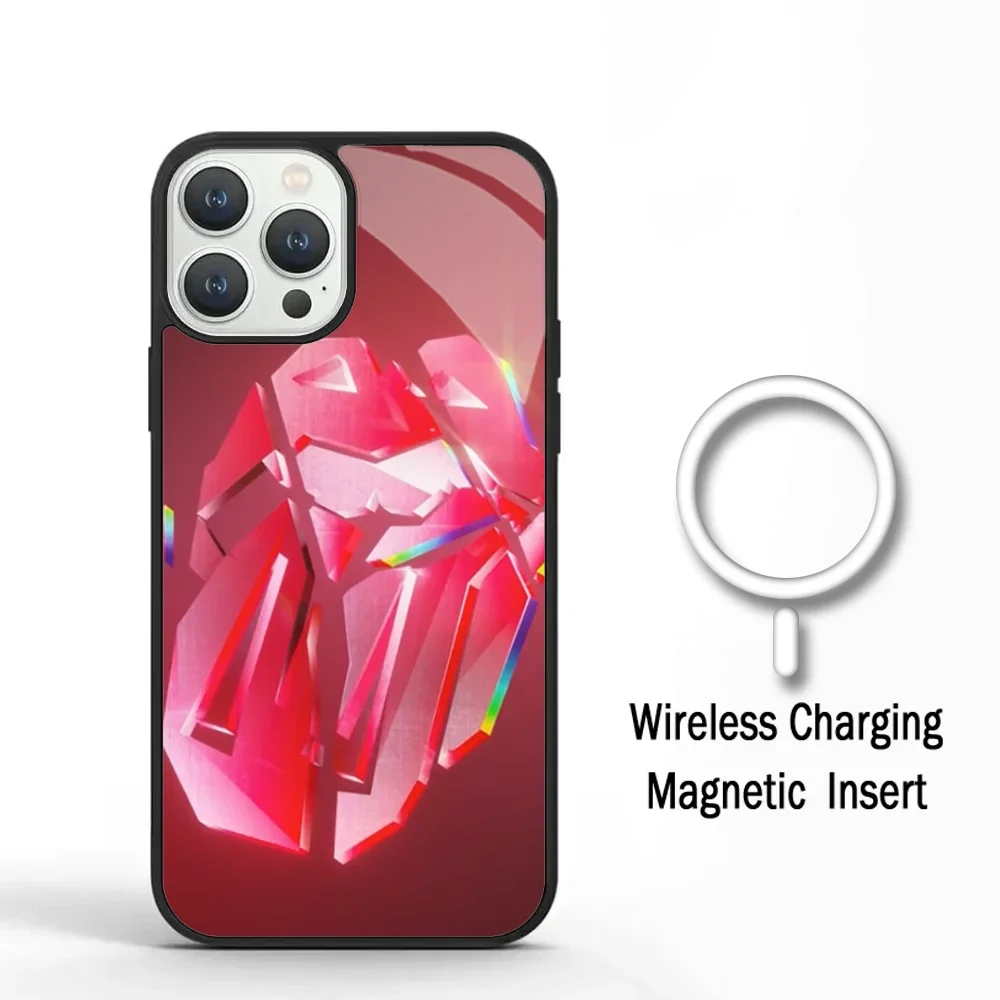 S-Stones-Hackney-R-Rolling-Diamonds Phone Case For IPhone 11 12 13 14 15 Plus Pro Max Mirror Cover For Magsafe Wireless Charging