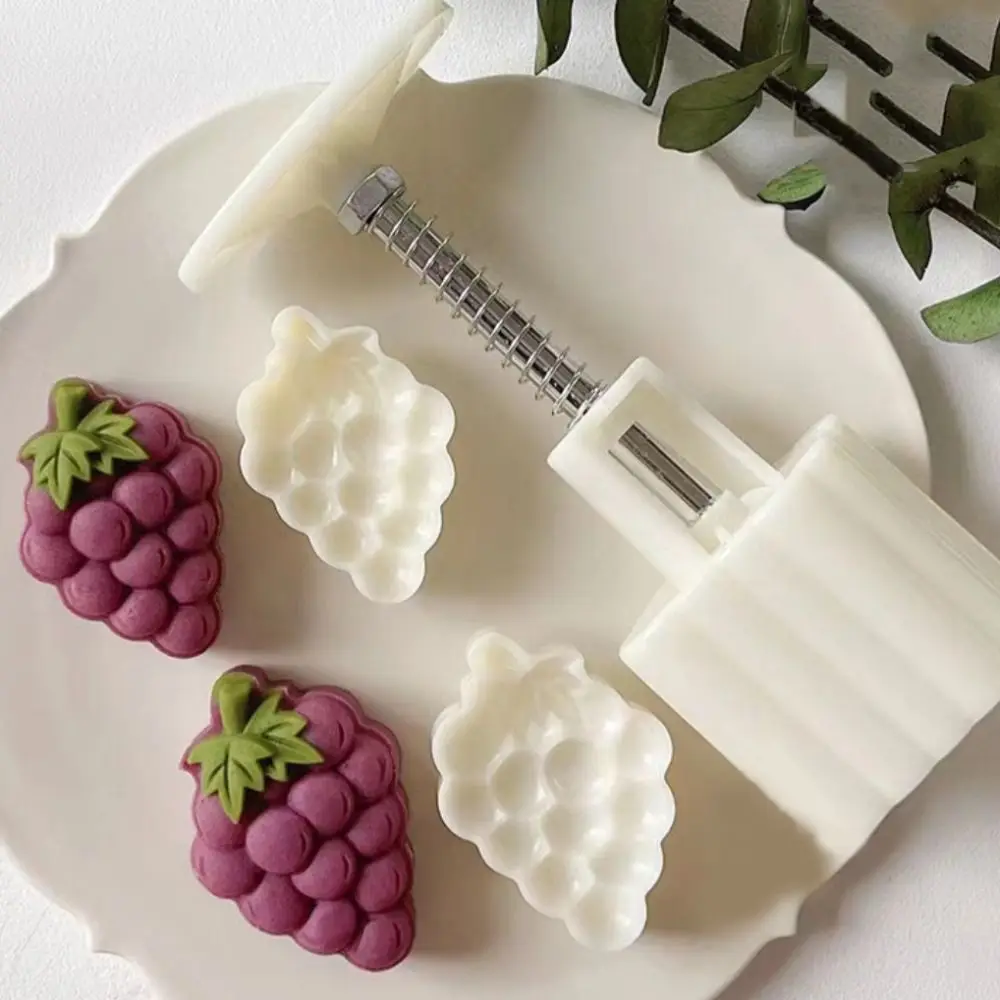 

Украшение торта, ручной пресс, форма винограда, форма для лунного кекса, 3D DIY форма для печенья, тисненая форма для выпечки, фестивали середины осени