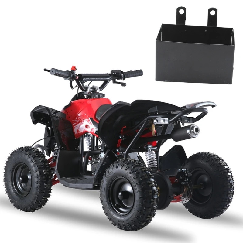 Universal Metal Battery Box Anti Corrosion Design Intelligent Power Management Bike Battery Tray for Youth Motorcycles H9EE