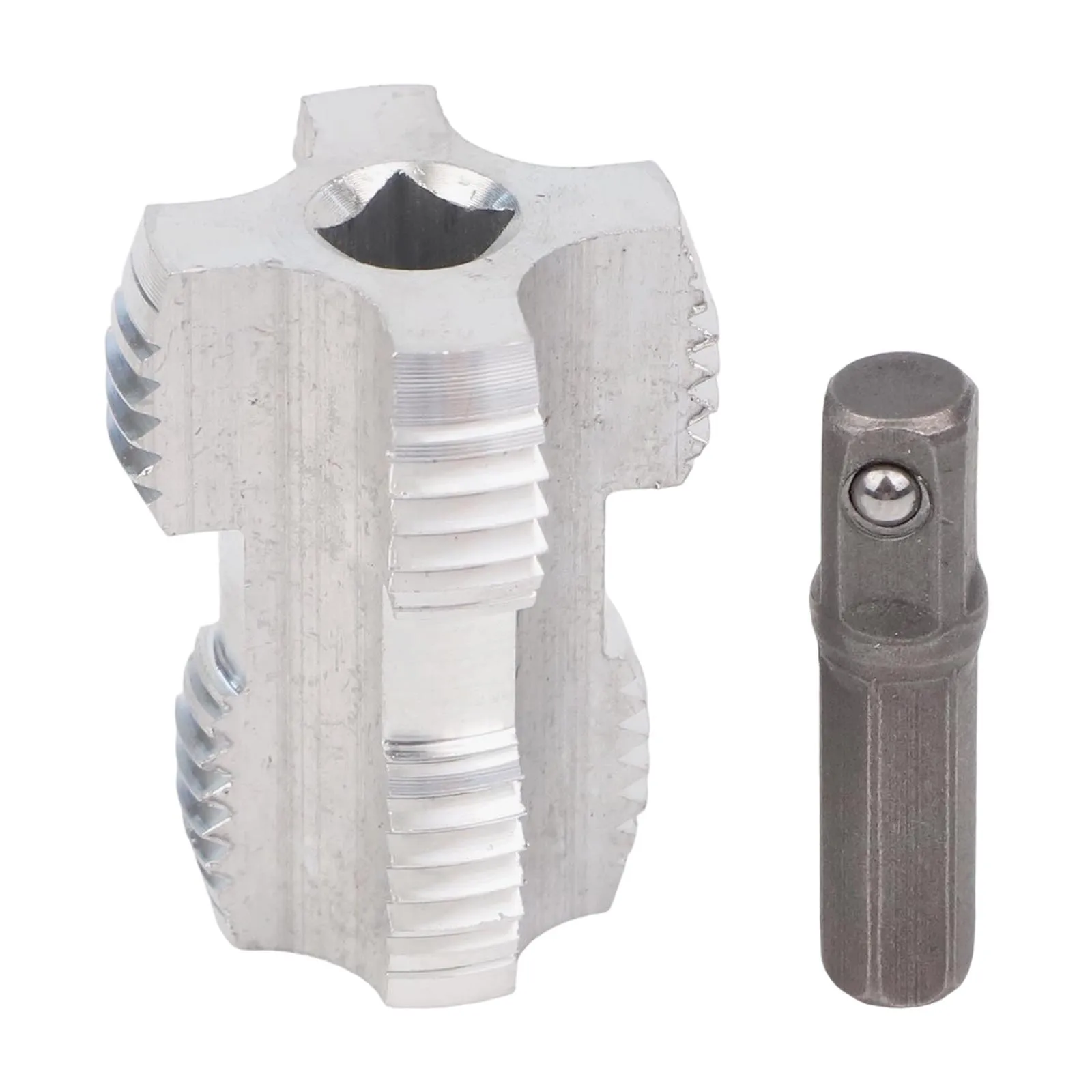 PRP Water Pipe Inner Hole Drill Double Heads PPR Pipe Threader For 1/2inch 3/4inch Pipes Inner Threading Making