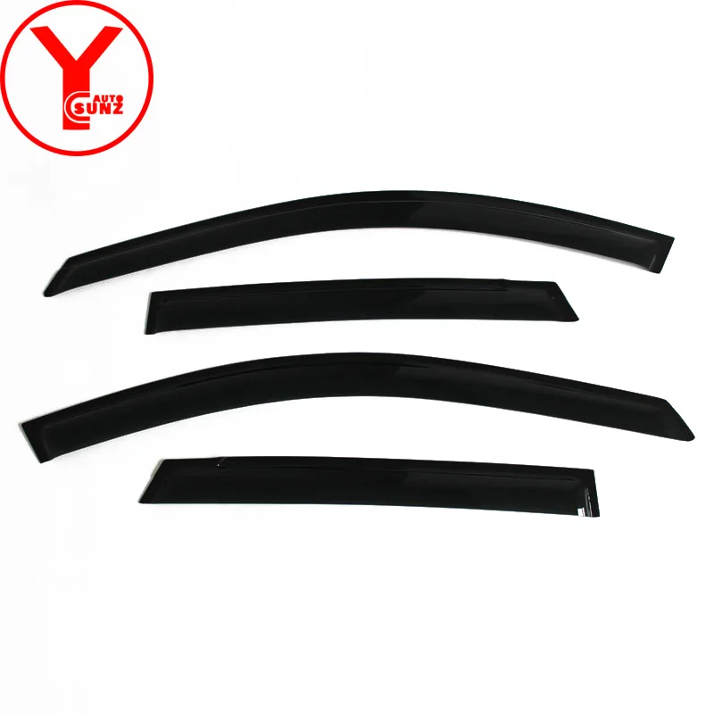 Side Window Deflector For Toyota Corolla Altis Seden 2007 2008 2009 2010 2011 2012 2013 Weathershields Sun Rain Visor YCSUNZ