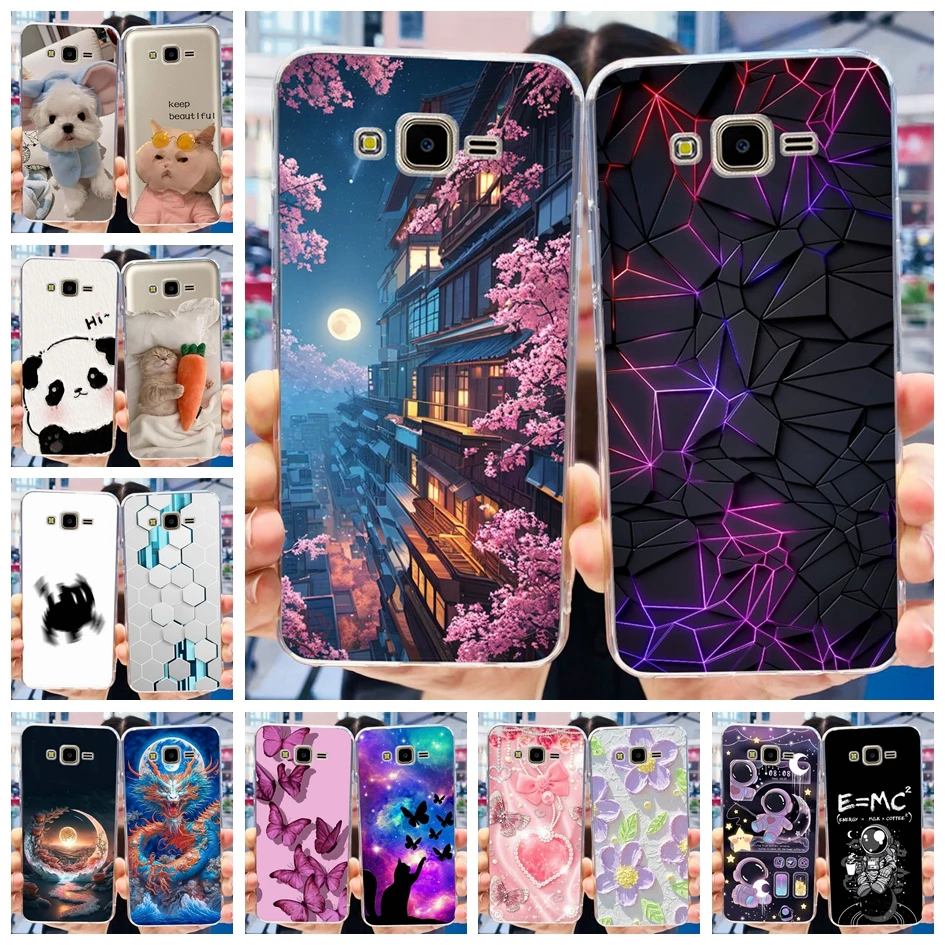 For Samsung Galaxy J7 Nxt Case J701F Fashion Marble Soft TPU Cover For Samsung J7 2015 J700F Funda J7 Core Neo Clear Phone Cases