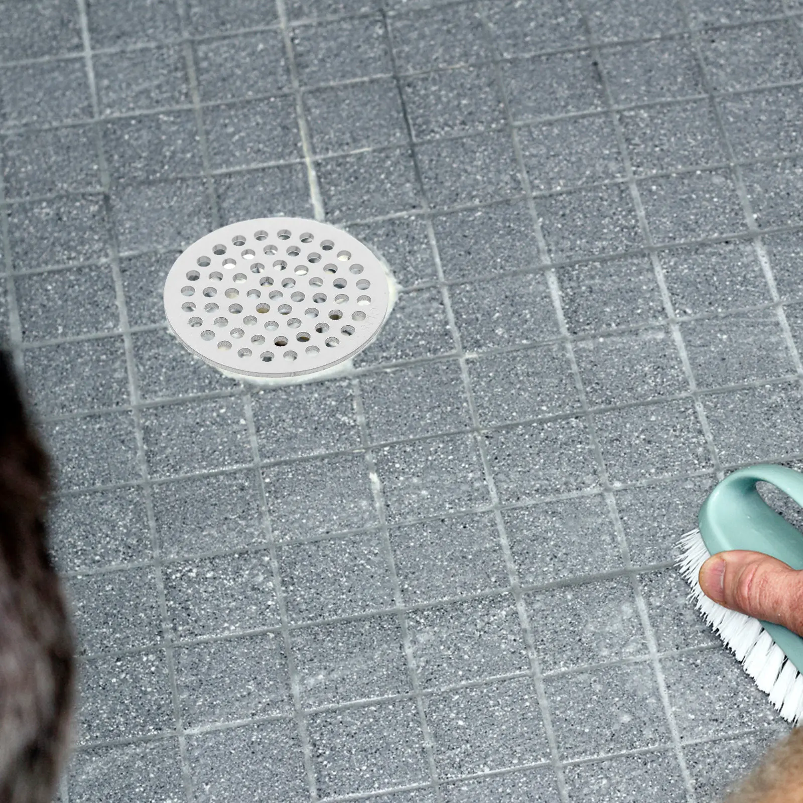 

Shower Drain Cover Stainless Steel Round Hair Catcher for Bathroom Sink Bathtub Floor Drain Strainer Clog Prevention Easy Clean