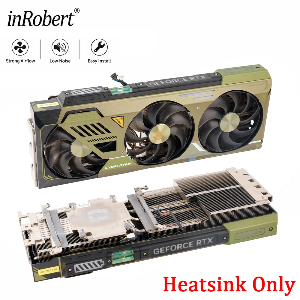 

For Manli RTX 4080S Galardo Video Card Heatsink RTX4080S Graphics Card Replacement Radiator
