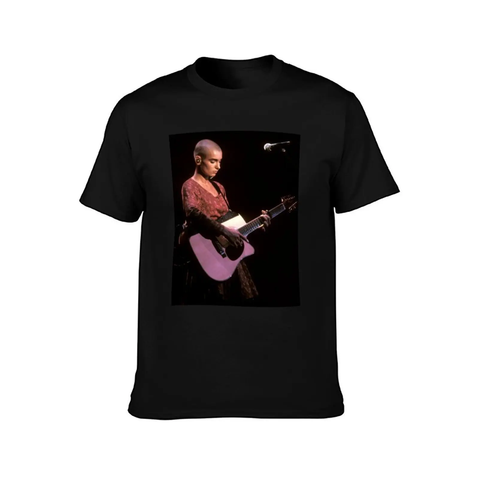 Sinead O'Connor Photograph T-Shirt, Summer Casual Cotton Tee, Oversized Streetwear Tops, Vintage Graphic Print, Unisex Men Women