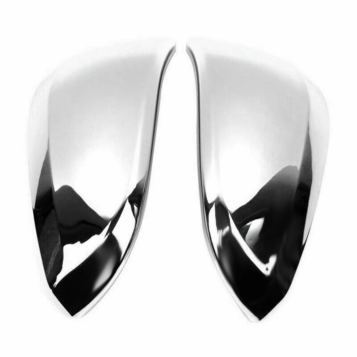 2X Car Rear View Mirror Decoration Side Door Mirror Cover Cap for Toyota Hilux Revo Vigo Fortuner Highlander RAV4 Innova