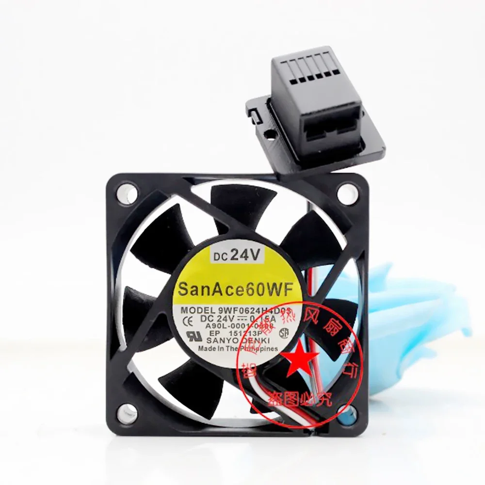 

For Sanyo 9WF0624H603 6020 24V 0.15A A90L-0001-0576 cooling fan