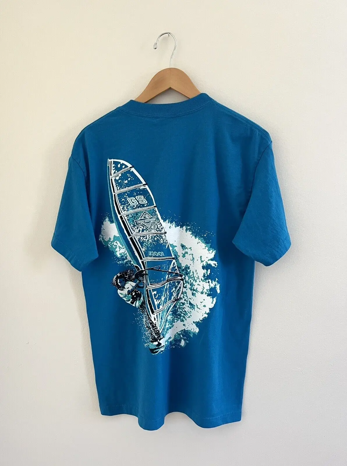 Vintage 2001 Ride The Wave Surf Style T-Shirt Little Brownies Tag Size L