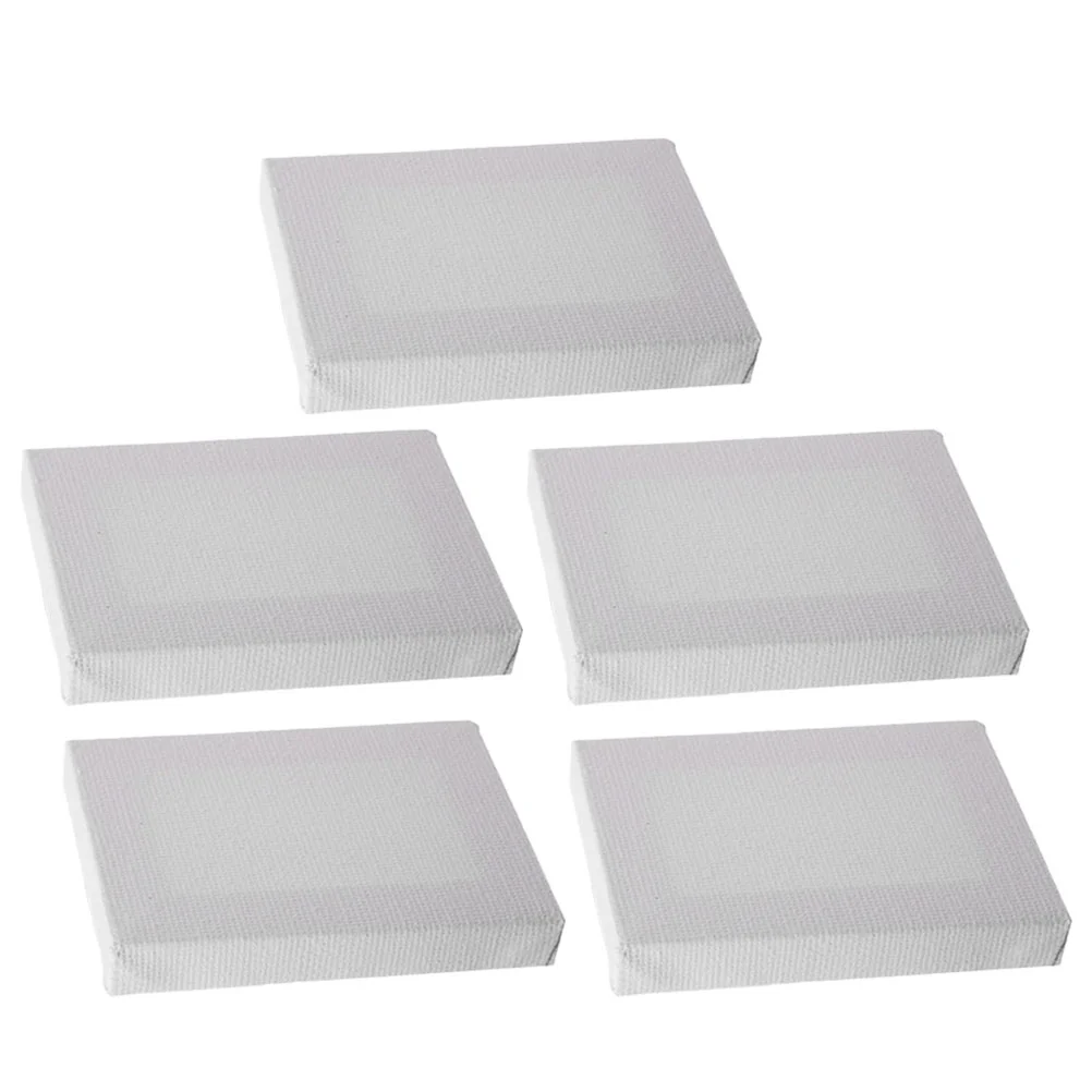 

5 Pcs Picture Frame Mini Canvas Boards for Oil Painting Blank Drawing Frames Set 900X700X150CM Artist Tools