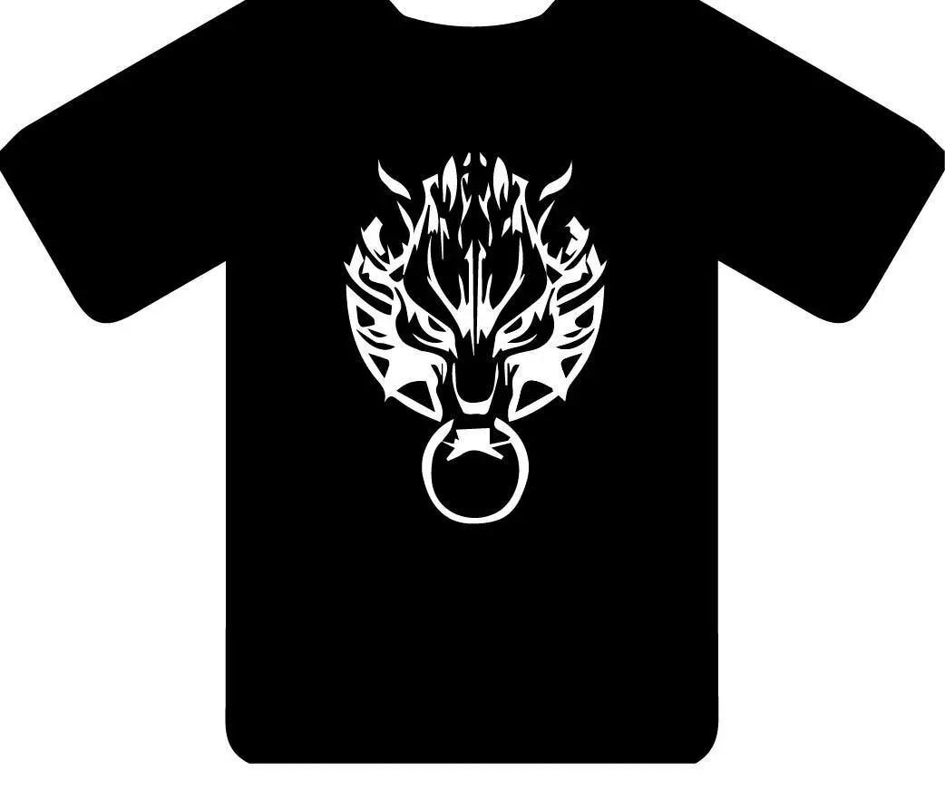 Fantasy Wolf T Shirt Inspired By Final