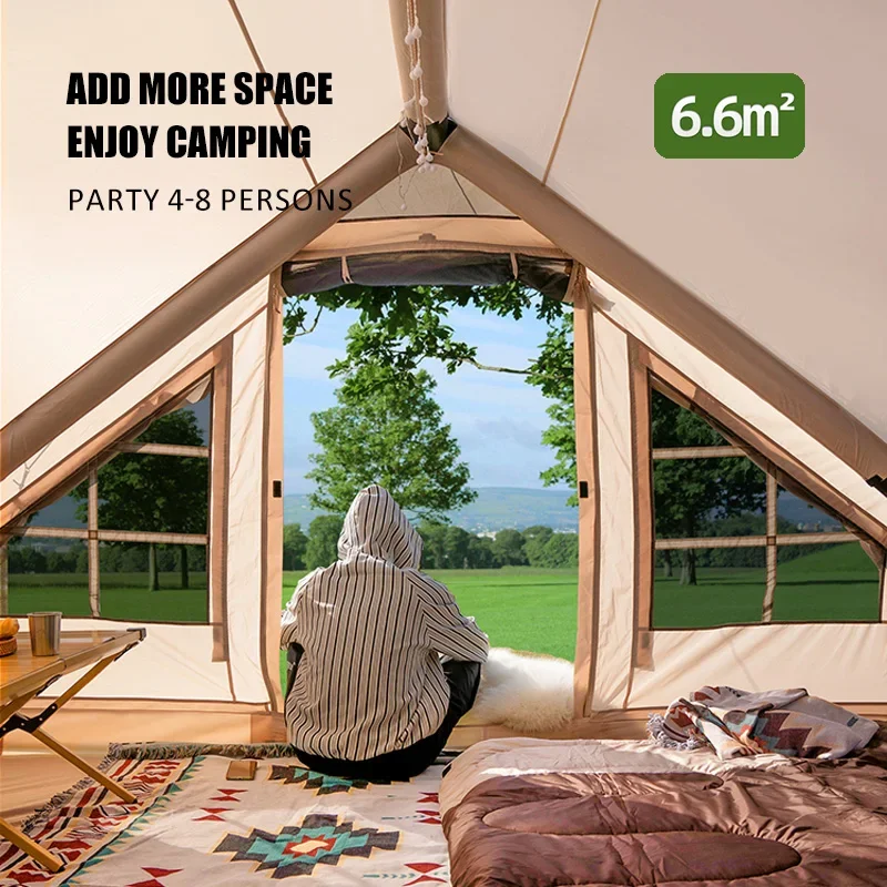 5-6 People Tente De Camping, Philippines Waterproof House Dome Tent, Chine Rental Beach Tent