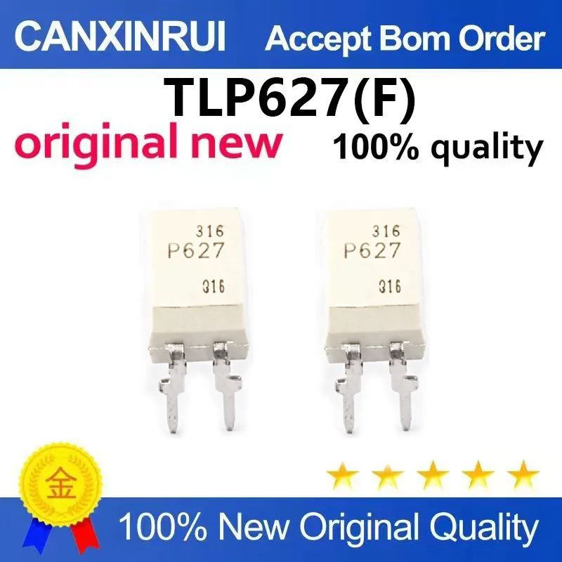 （5pcs-100pcs）Brand new original Toshiba TLP627 (F) TLP627-1 direct insertion DIP4 white optocoupler optical isolation