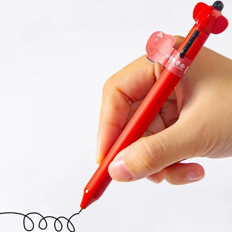 

1Pcs Perfect For School Office And Study With Smooth Writing Black Gel Pen 0.5mm Cute Animal Theme Pen Fun Elephant Gel Pen