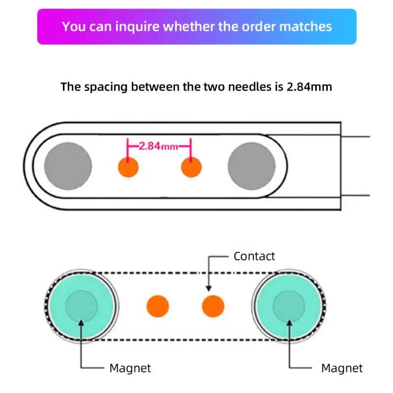 Smart Watch Magnetic USB Dock Charger 2pin 4pin Charging Cable Power Adapter For Kids Smartwatch Juicer Beauty Device Toothbrush