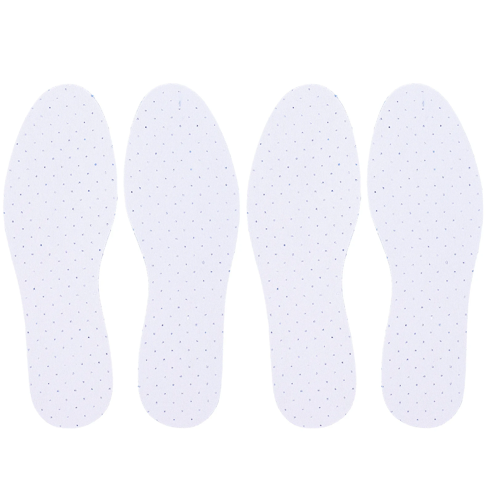 

2 Pairs Sweat-absorbing Thin Insole Universal Shoe Insoles Pads Replaceable Women Inserts Supple Ladies Shoes