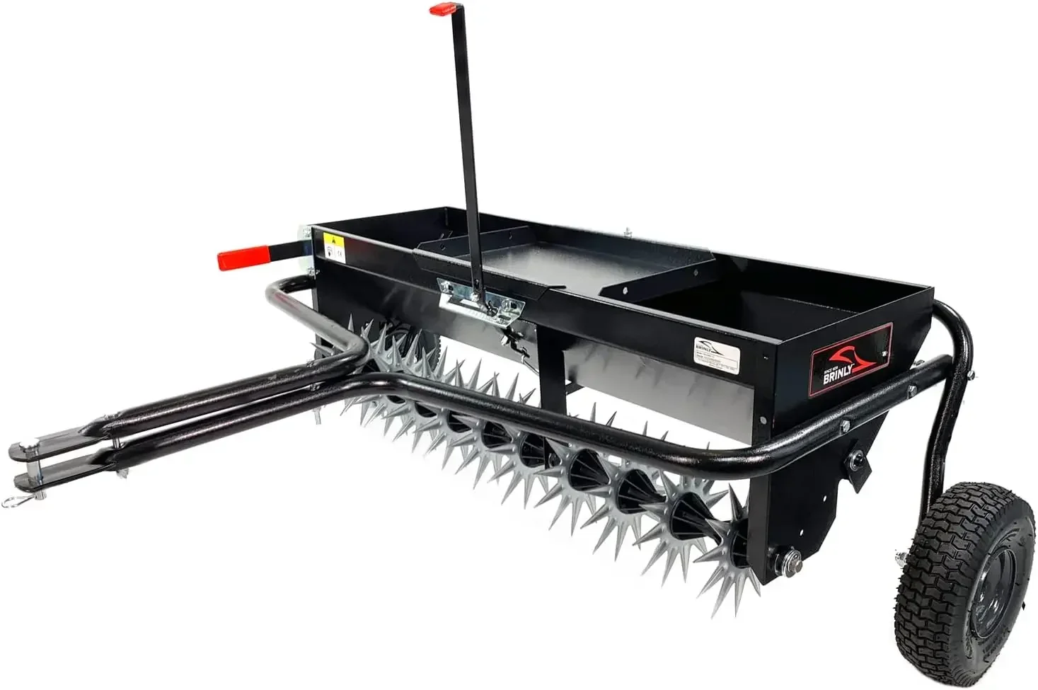 

NEW. AS2-40BH-P Tow Behind Combination Aerator Spreader with Weight Tray, 40-Inch, Flat Black