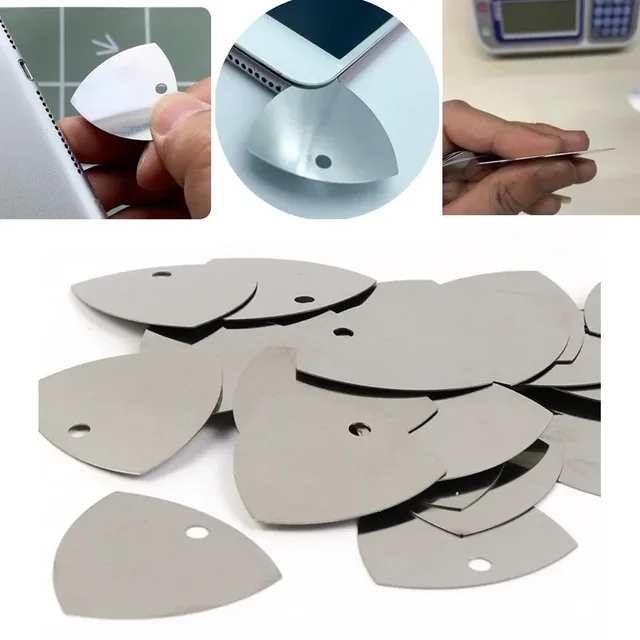 1/3/5/10/20/50PCS Metalowe narzędzia do otwierania telefonu Metalowe kostki gitarowe Otwieracz do iPhone iPad Tablet PC Zestaw narzędzi do demontażu i naprawy