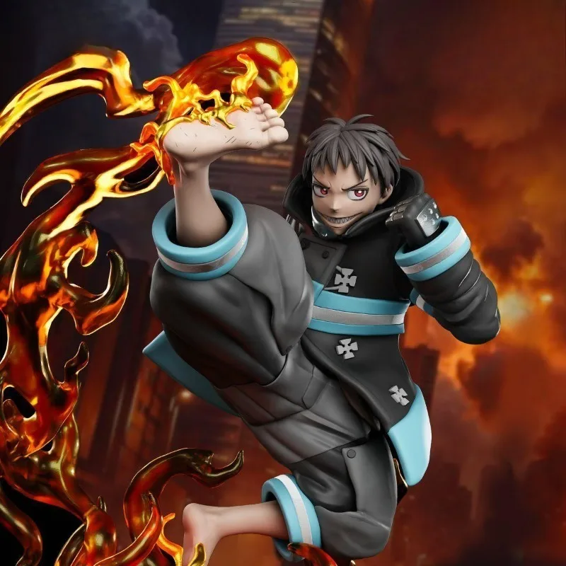 

Exclusive Fire Force Shinra Kusakabe 3D Printed GK Unpainted Model Kit High Detail DIY Painting Practice Collectible Hobby Gift