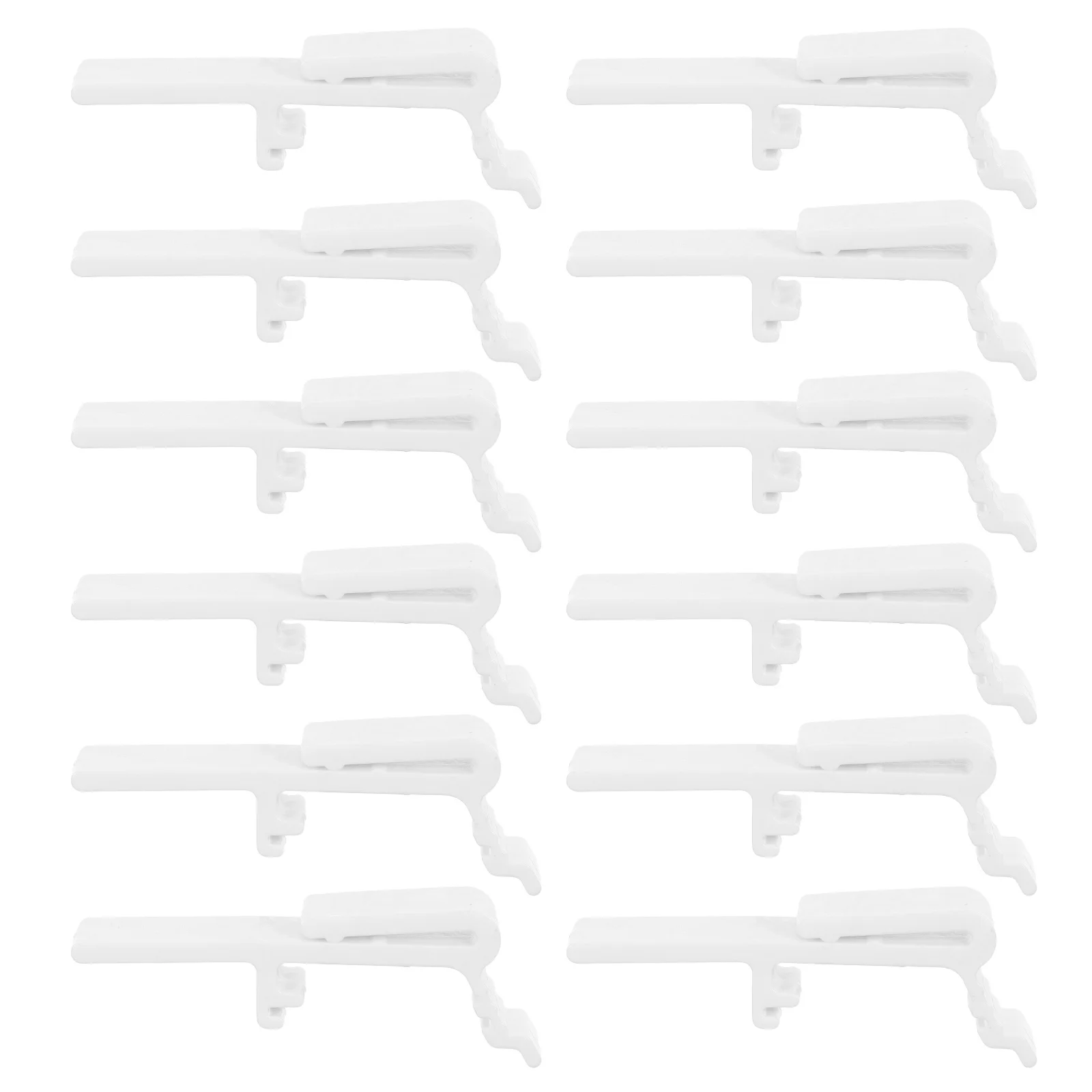 

12Pcs Blind Valance Clips Plastic Curtain Accessories Vertical Blinds Repair Clips Window Shade Support Retainers