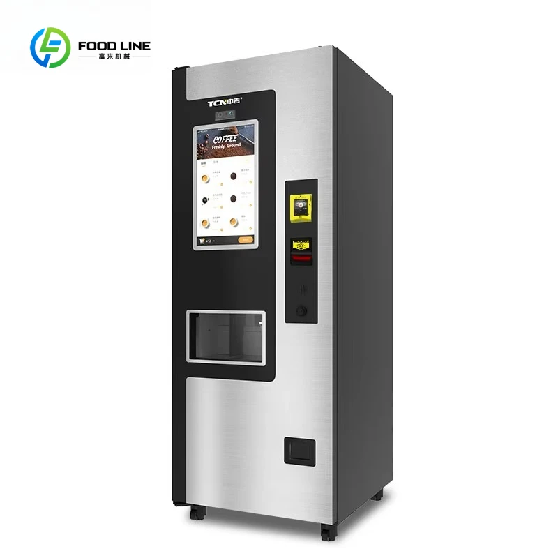 

Smart Vending Machine Sticker Coffee Vending Machine Full Automatic Coin System