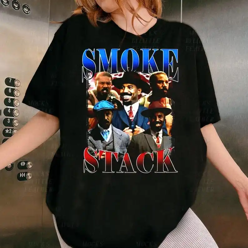 Smoke and Stack Shirt, Sinners Movie T-shirt, Cool Modern Shirt, Gift for Her
