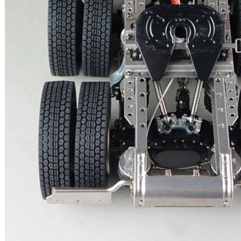 

1/14 6x6 Heavy Duty Metal Chassis With 3-Speed Transmission For Remote Control Cars R620 Model R730 RC Tractor Truck