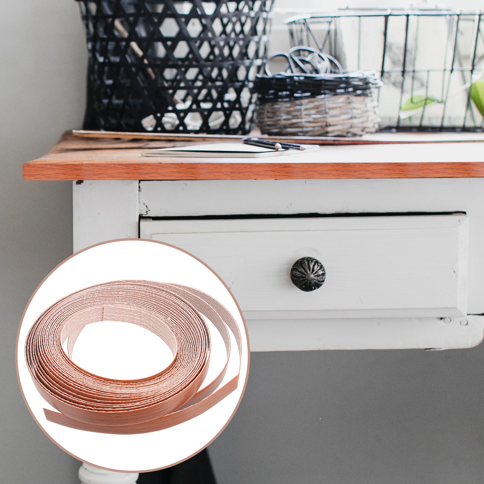 

Self-adhesive Wooden Strips for Kitchen Cabinets Furniture Durable -shape Trim Strong Adhesion Scratch-resistant