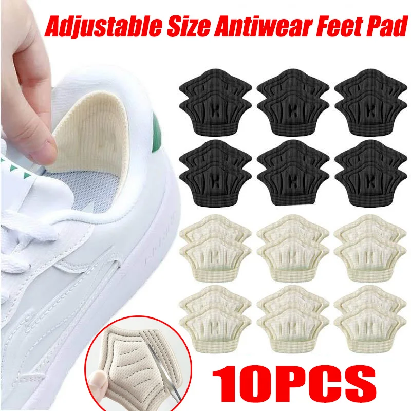 Insoles Patch Heel Pads for Sport Shoes Adjustable Size Antiwear Feet Pad Cushion Insert Insole Heel Protector Back Sticker