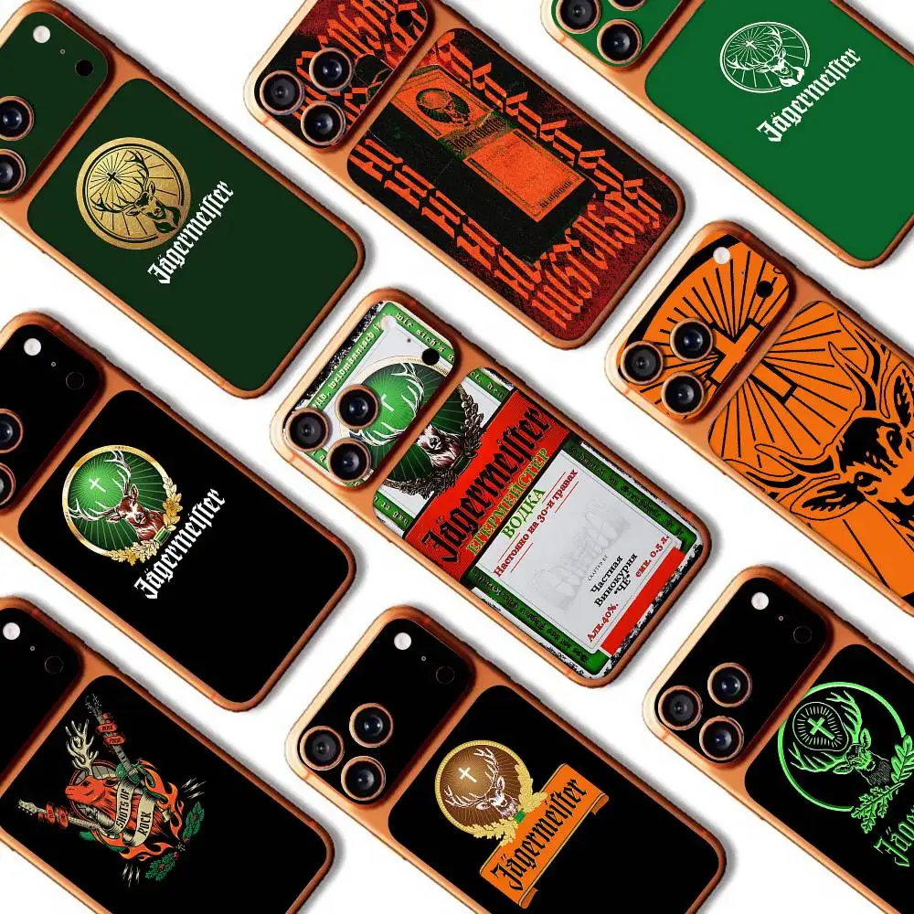 Hi J-Jagermeister Logo Skin Wrap Decal Sticker Protective Back For IPhone 17 Pro 17 Pro Max