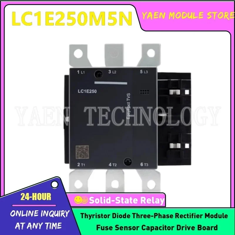 

LC1E250M5N LC1E250Q5N LC1E250F5N LC1E250B5N NEW ORIGINAL Three phase AC contactor IN STOCK