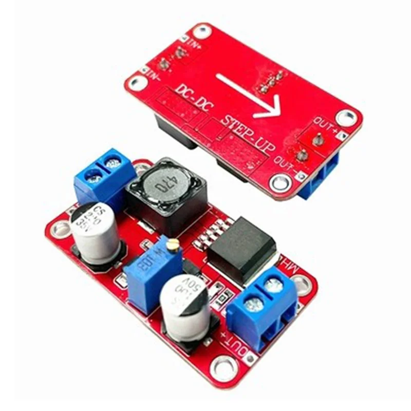 【NUOVISSIMO】XL6019 Modulo di potenza boost regolabile 5A DC-DC 5PCS- Boost 5V 6V 12V 24V 3-35V a 5-40V Corrente ad alta potenza