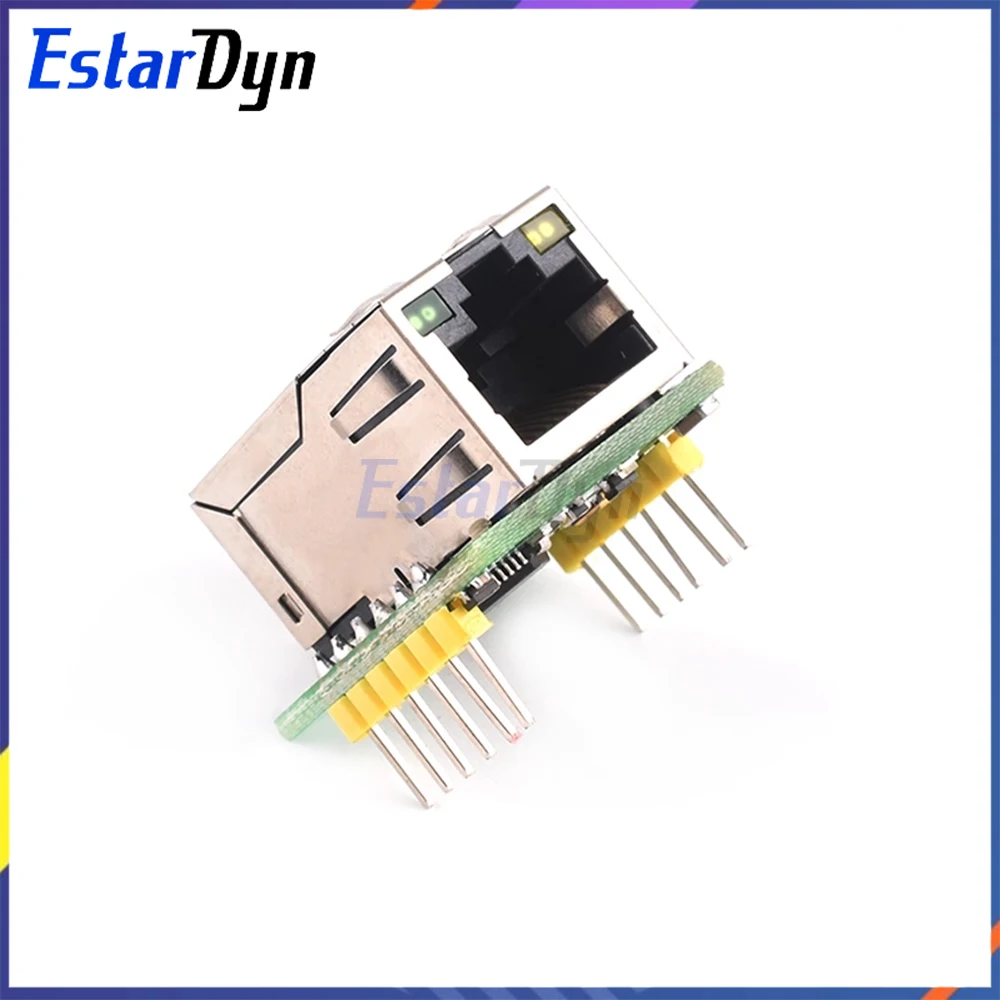W5500 Ethernet-модуль SPI-LAN TCP/IP Сетевой модуль 8 розеток для STM32 Arduino DIY 3,3 В