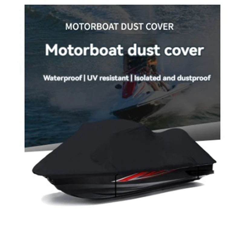 Top!-Jet Ski Waterproof Cover, 210D Cover, Marine Grade UV Protection, For Seadoo, Yamaha, Kawasaki, Waverunner Polaris