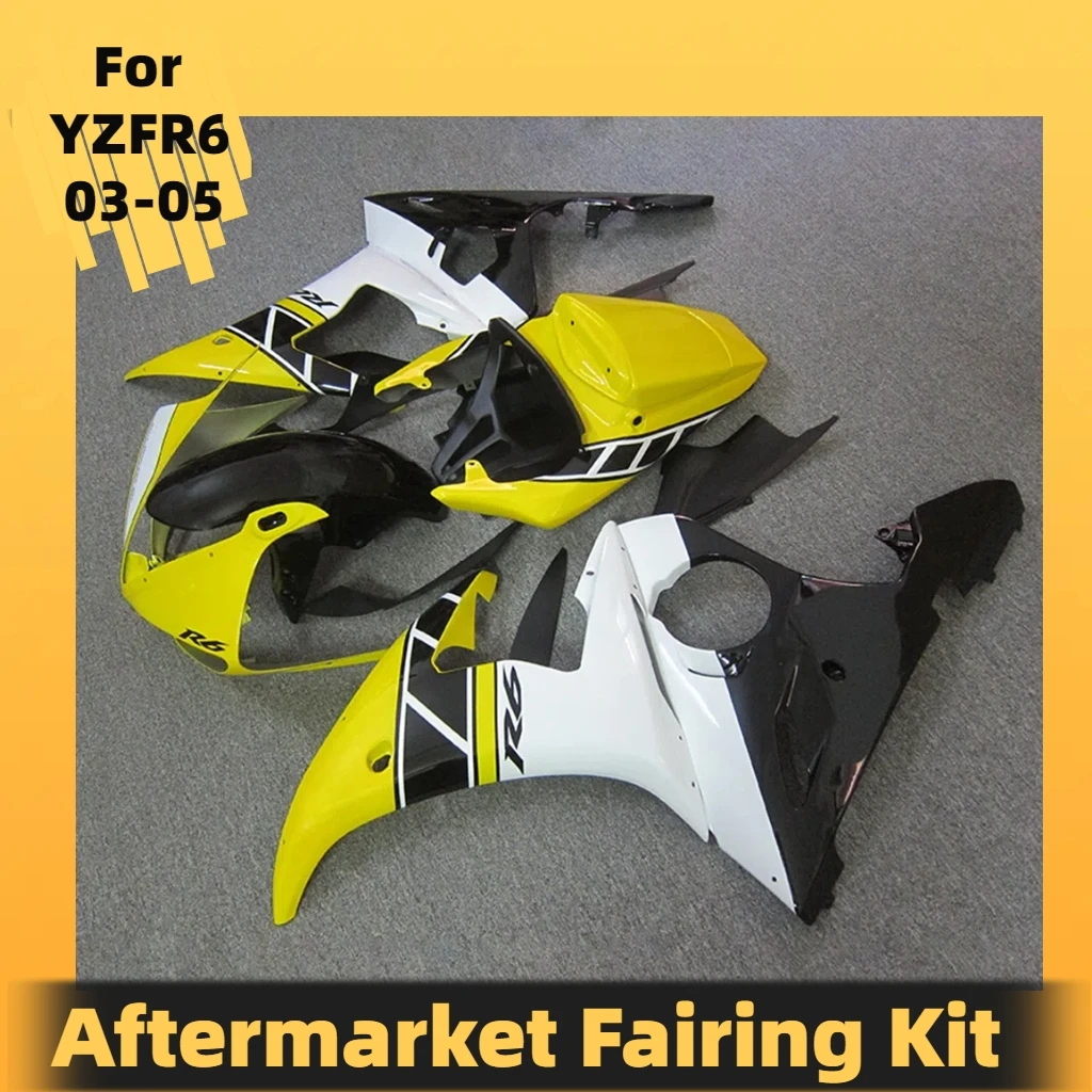 

YZF R6 2003 2004 2005 ABS Plastic Fairing Set for YAMAHA R6 03 04 05 Motorcycle Injection Full Fairings Panel Kit