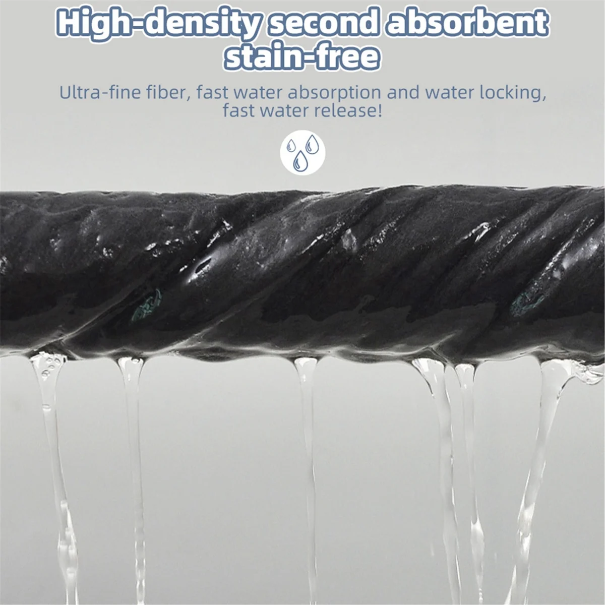 AB06 30X30 سنتيمتر القماش سميكة تنظيف الملابس قابلة لإعادة الاستخدام زجاج نافذة السيارة مسح الخرق