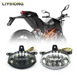 For KTM 125 200 390 DUKE 2012 2013 2014 2015 Motorcycler Accessories Integrated LED Tail Light Turn signal Blinker