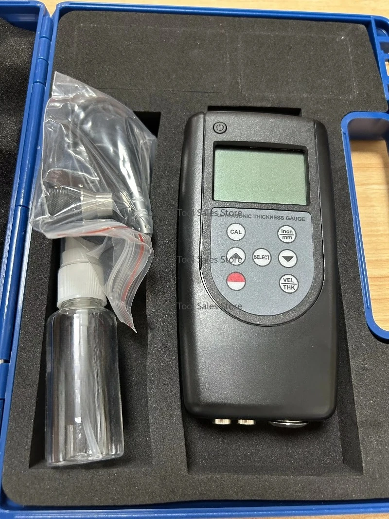 

Portable Ultrasonic Thickness Gauge for Steel & PVC Pipes – Wall Thickness Test + Digital Coating Measurement