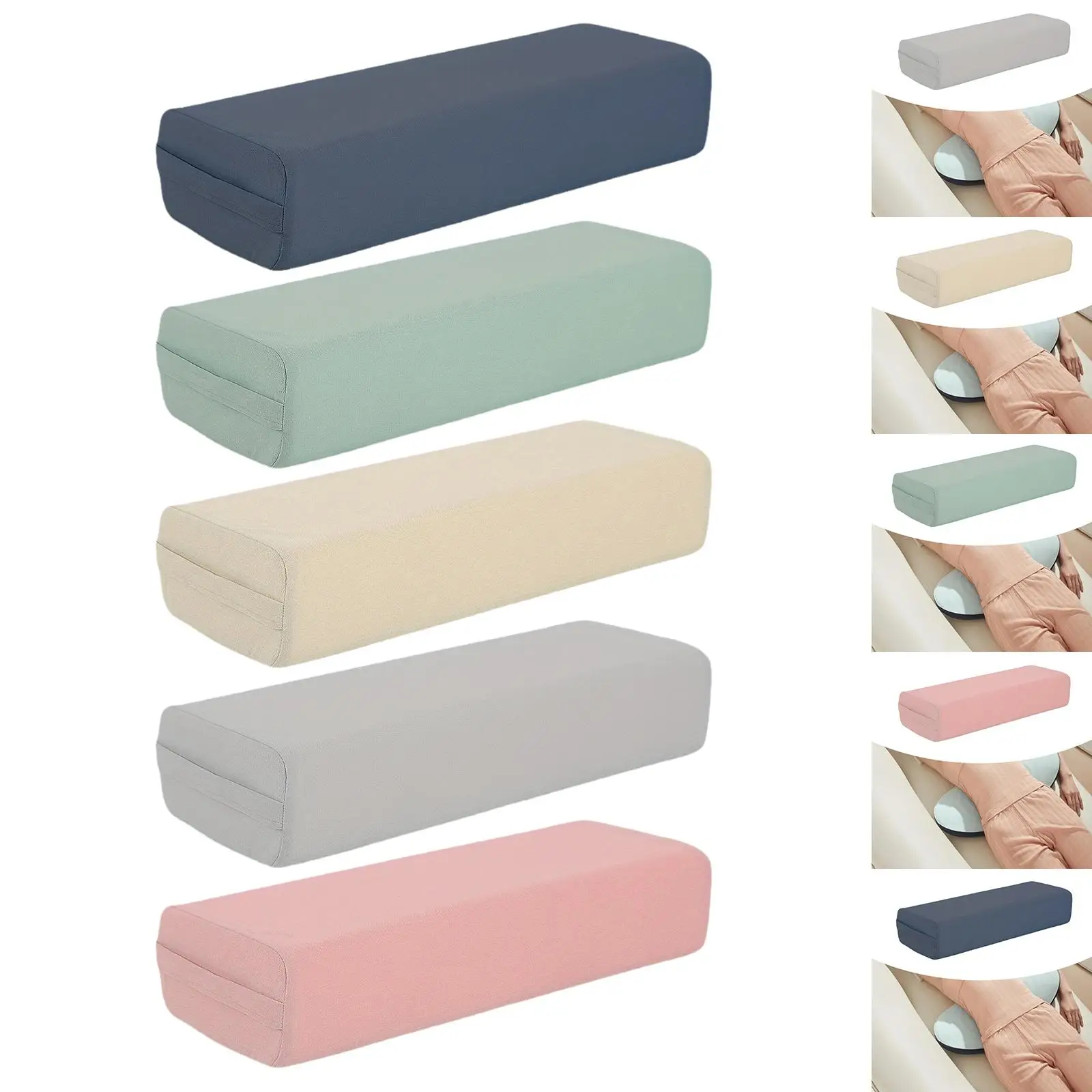 

Поддерживающая подушка для йоги из пенопласта, подушка для медитации, съемный чехол, аксессуар для йоги для растяжки и фитнеса пилатеса