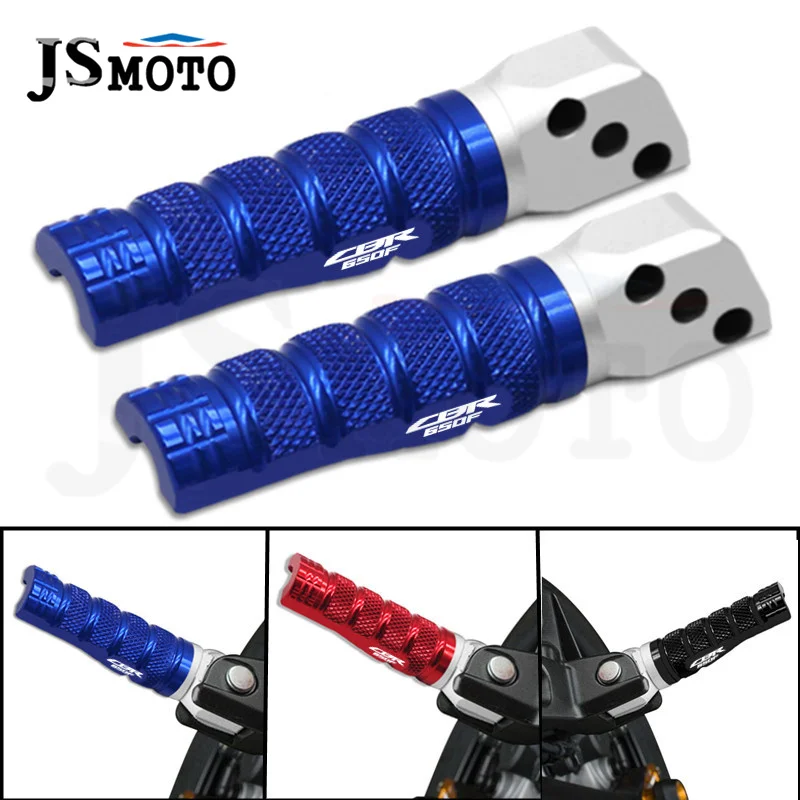 

High Quality Passenger Rear Footpegs Foot Pegs For CBR650F CBR 650F cbr650f 2014-2015 Motorcycle CNC Rear Footrest Rests Pedals