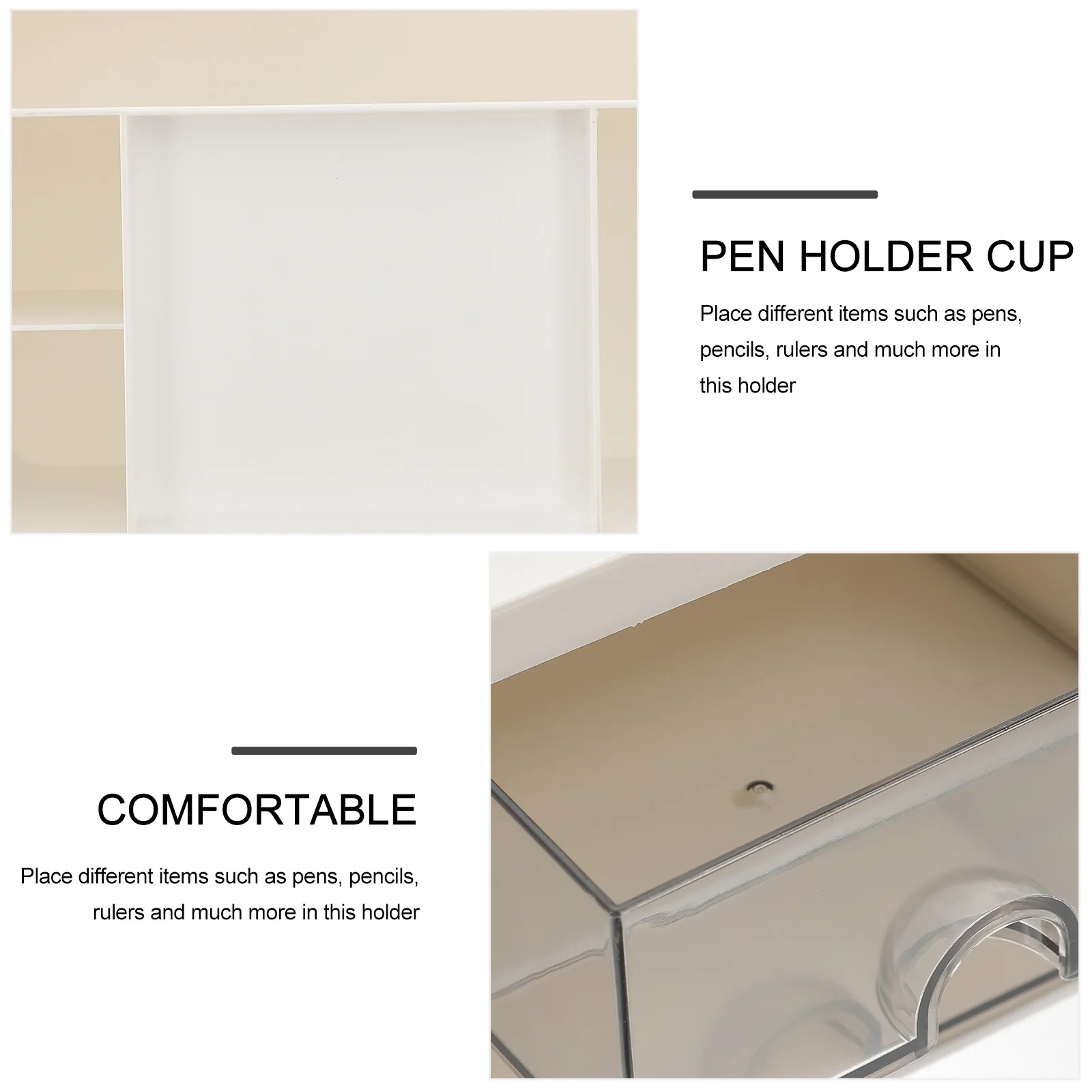 

Stylish Multi-Layer Desk Organizer Drawer Type Storage Container Table Organizer for Cosmetics Accessories and Sundries