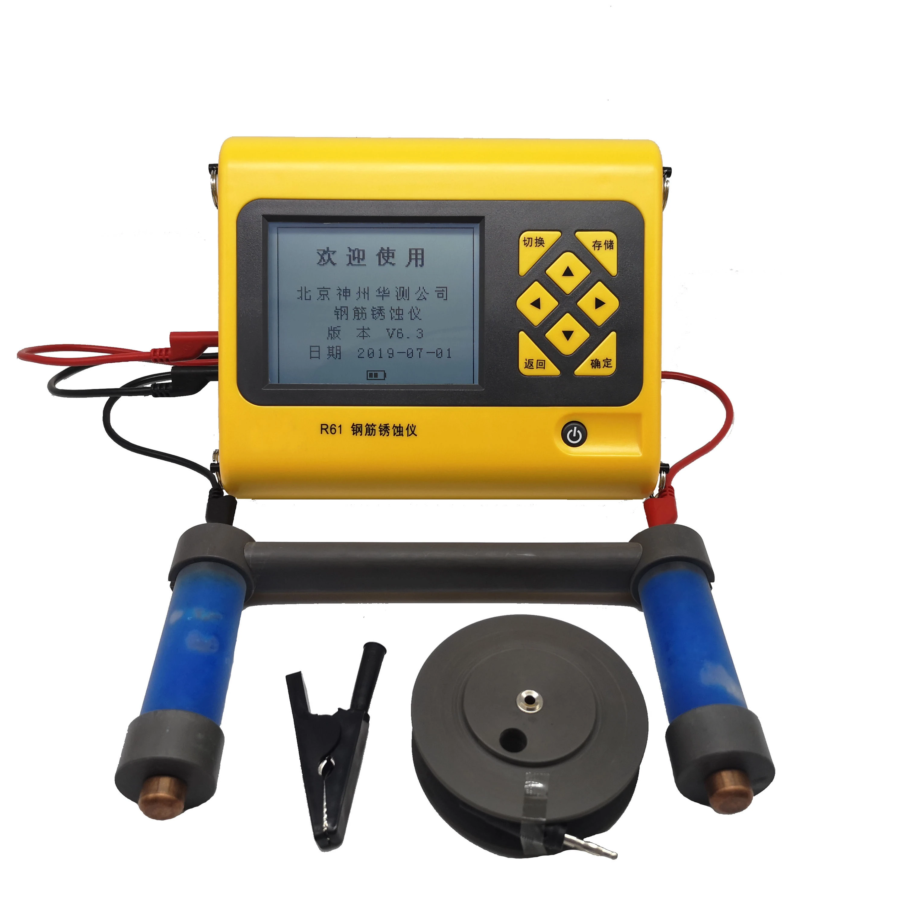 High quality NDT Test Concrete Resistivity and Reinforcement tester steel  Rebar Corrosion  meter