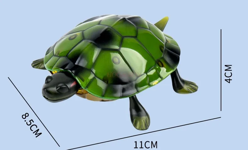 Zabawka elektryczna zdalnie sterowana symulacja żółwia dla chłopców, dziewczynek w wieku 2-4 lat, prezent dla dzieci