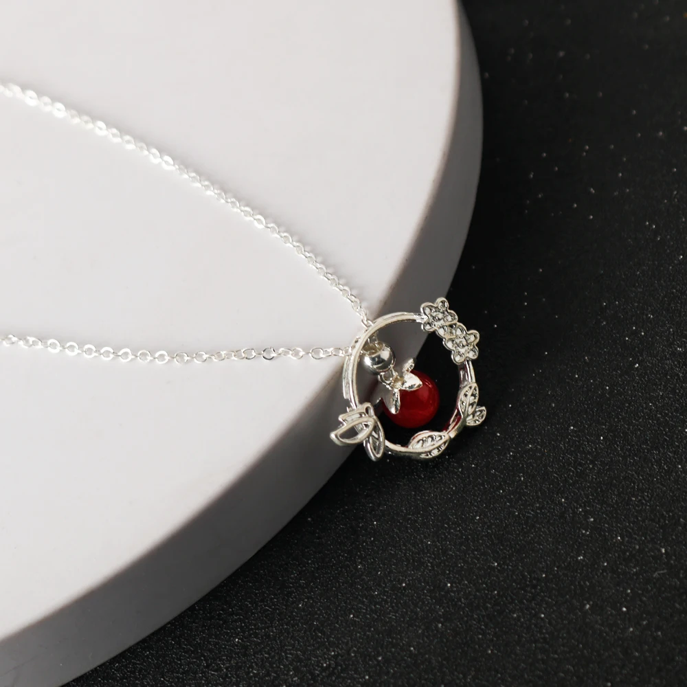 Anime Tian Guan Ci Fu naszyjnik Hua Cheng Xie Lian Cosplay kobiety wisiorek biżuteria Prop Choker łańcuszek akcesoria prezenty