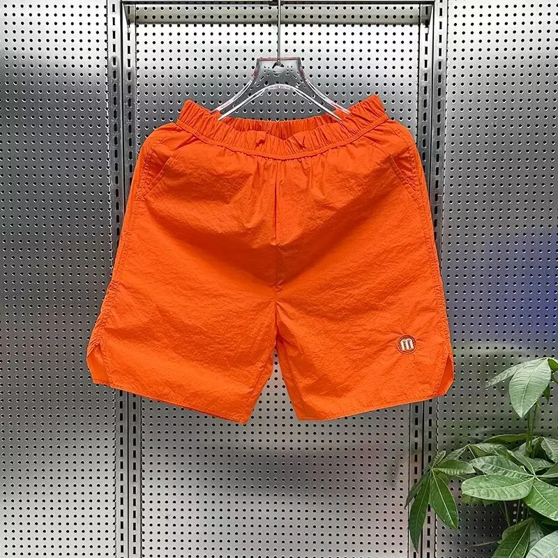 Pantalones cortos de verano para hombre y mujer, ropa deportiva transpirable de secado rápido para correr, Playa y hielo, 2024