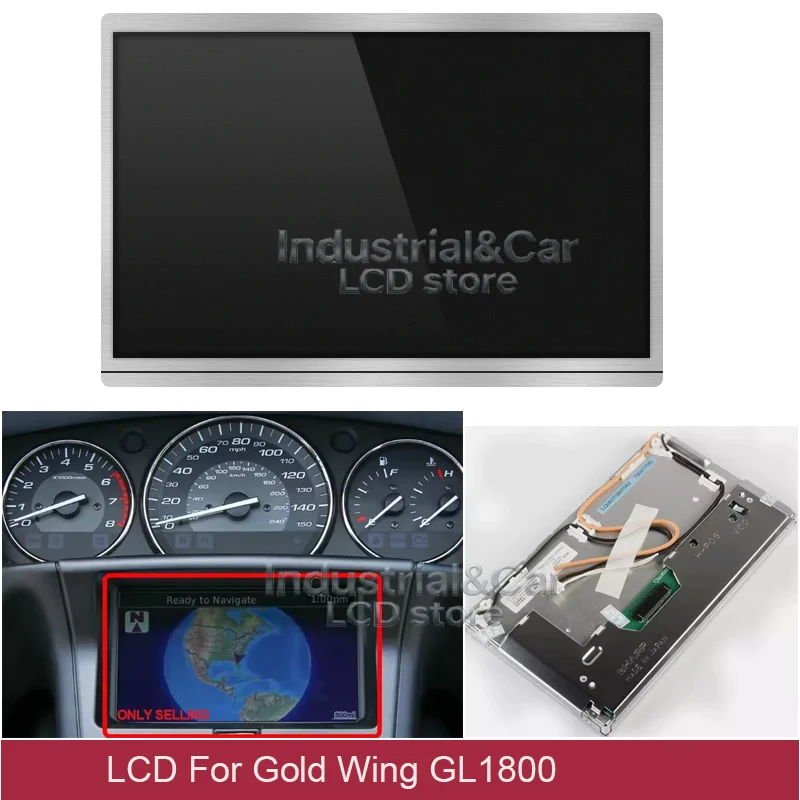 LCD Display Screen For HondaGold Wing GL1800 2007-2013 Gauge Cluster 37100-MCA Motorcycle Motorbike Dashboard GPS Repair LCD