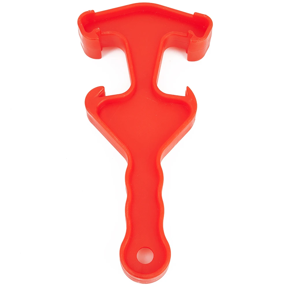 Dosenöffner, Eimeröffner, Handwerkzeuge, hochwertiger Kunststoff, rot, 20,5 x 9,5 x 2,8 cm, Rollenabdeckungen, Pad, Maler, hohe Qualität